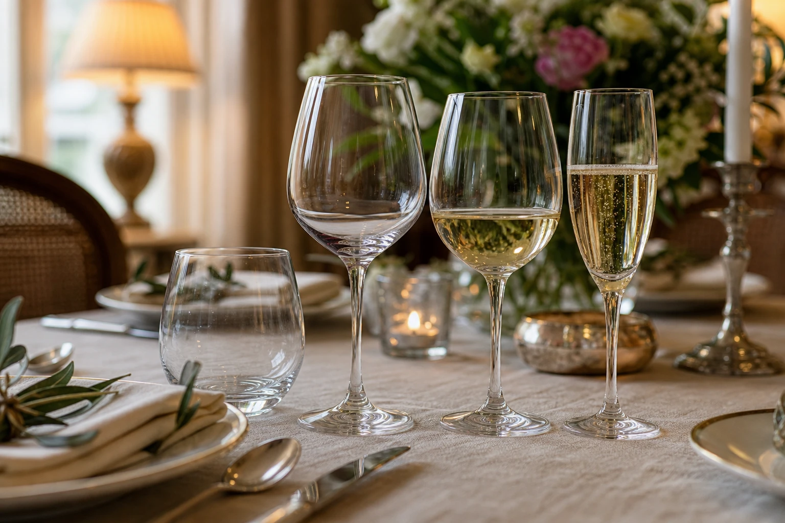 Les différents types de verres de table : le guide pour bien choisir