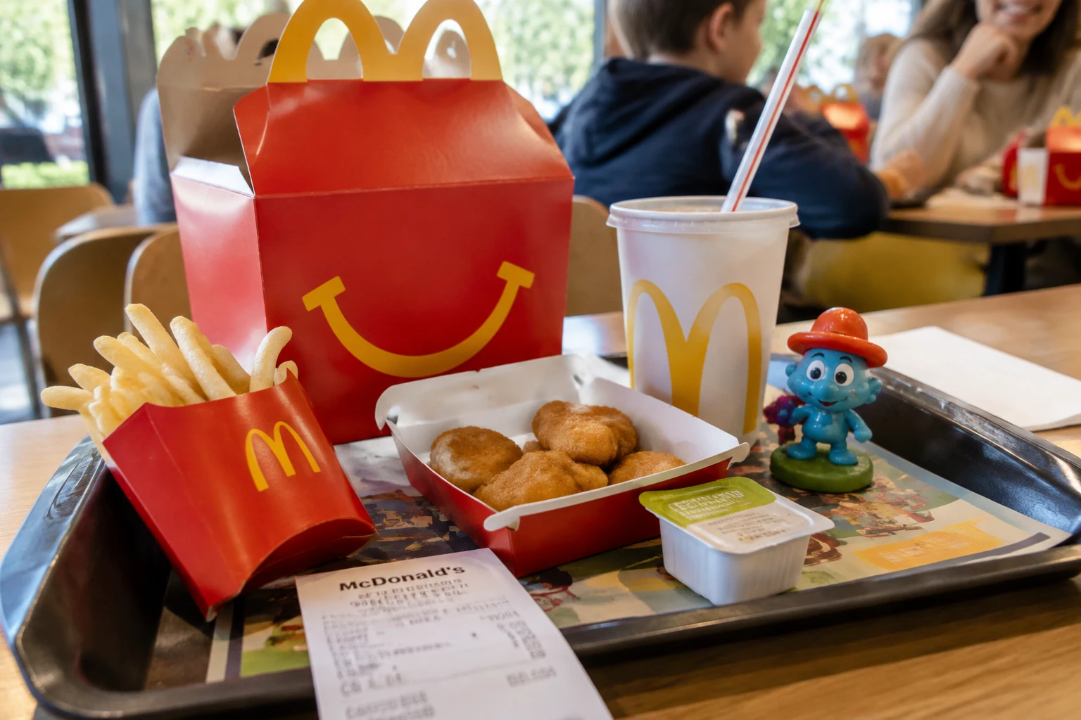 Le prix du Happy Meal : de 4 € annoncés à l&rsquo;addition réelle