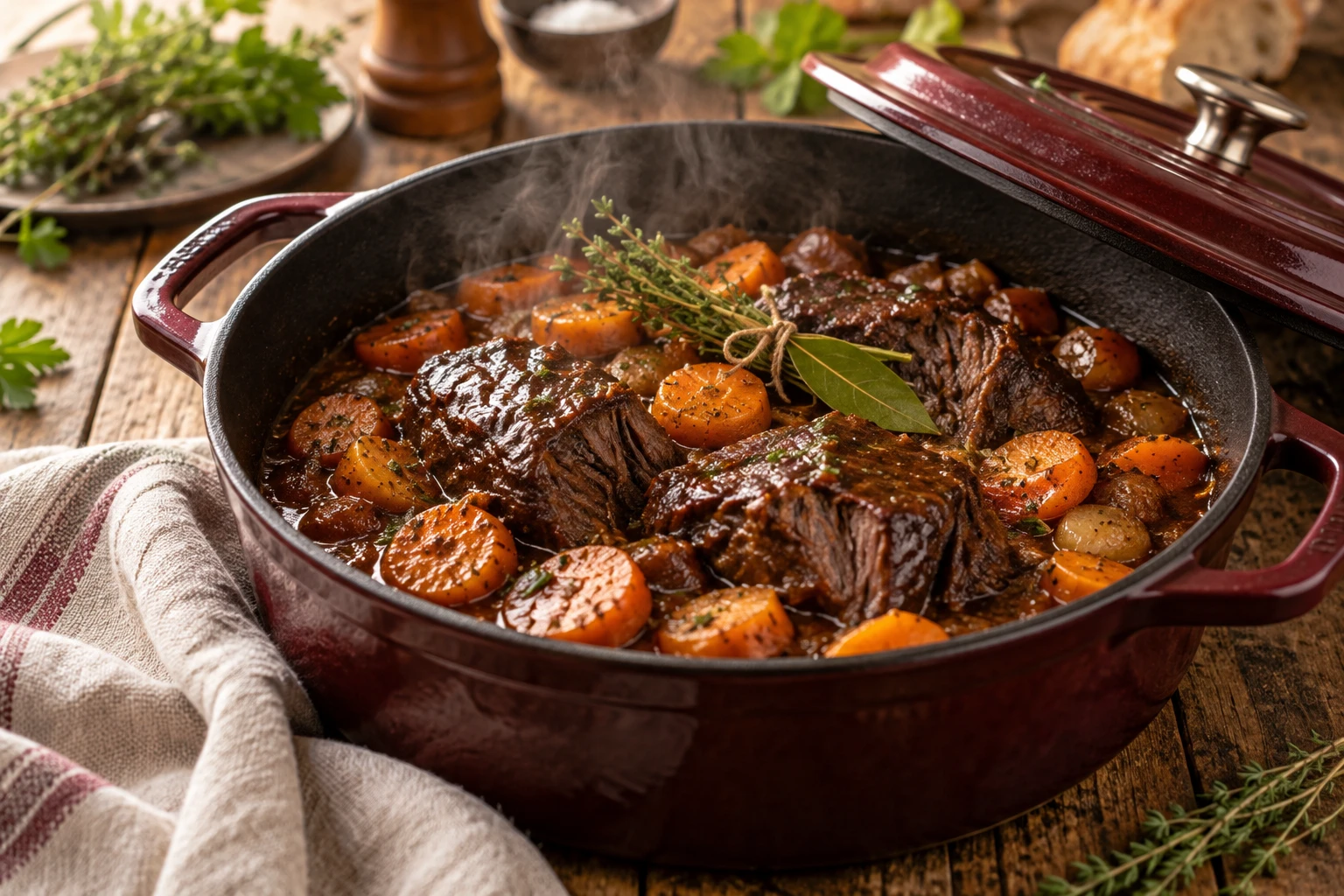Joue de bœuf sans vin : la recette fondante pas à pas